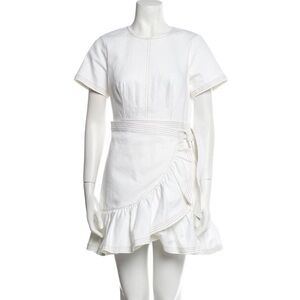 Cinq à Sept White Mini Dress